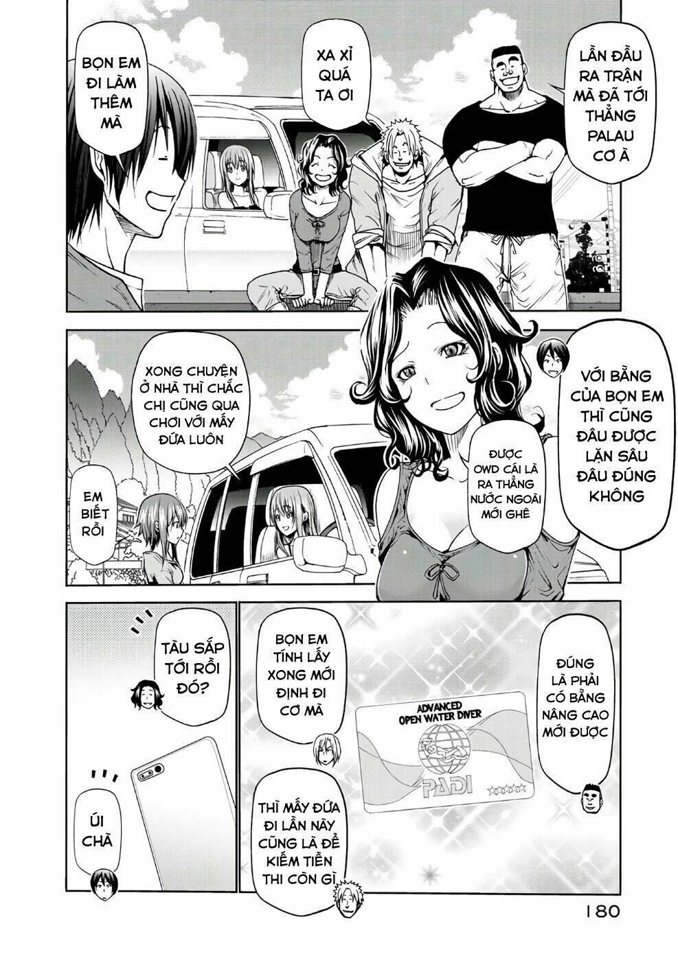 cô gái thích lặn - grand blue chapter 49.5 - Trang 2