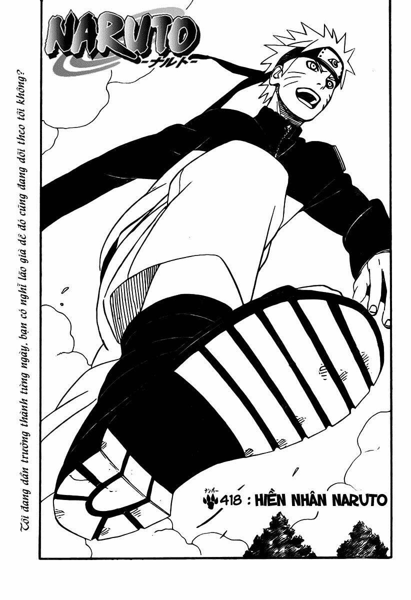 naruto - cửu vĩ hồ ly chapter 418 - Trang 2