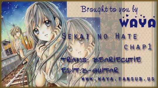 Sekai no Hate Chapter 1 - Trang 2